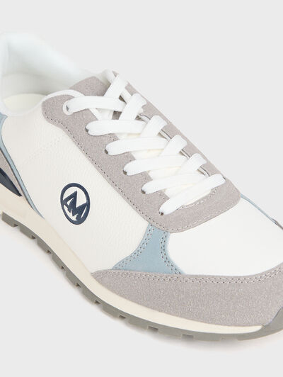 SNEAKERS SILK AZUL