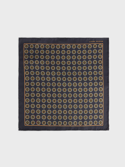 PA&Ntilde;UELO PRINTED AZUL MARINO