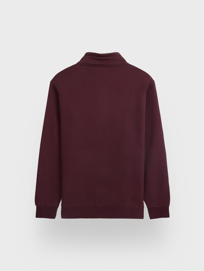 SUDADERA TOM BURDEOS