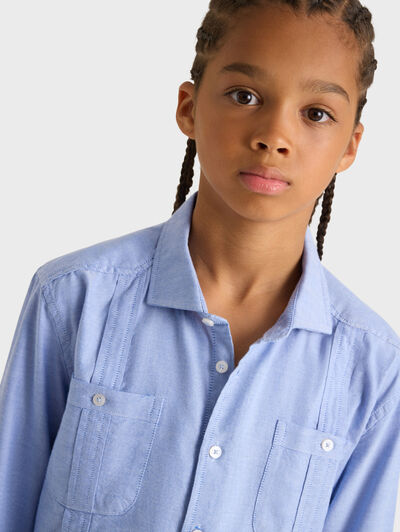 CUBANA OXFORD KIDS AZUL