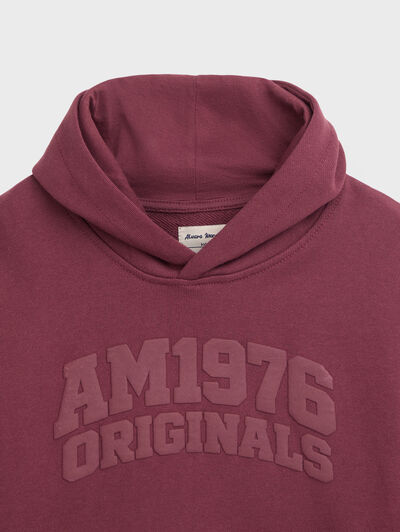 SUDADERA NEUTRAL KIDS BURDEOS