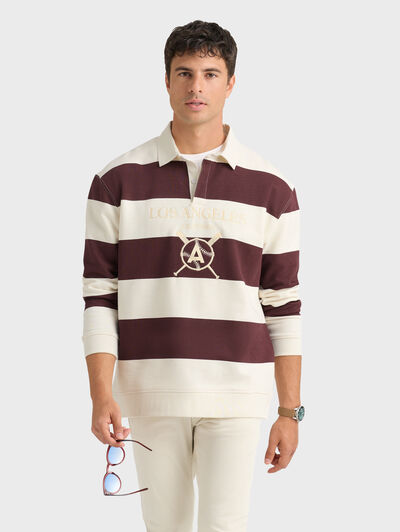 POLO LOS ANGELES BURDEOS