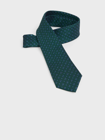 CORBATA JACQUARD MF KIDS VERDE