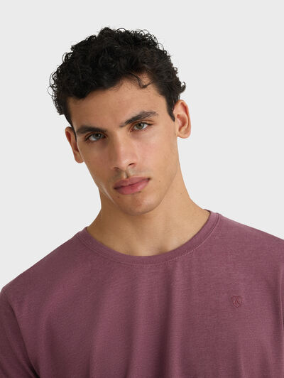 CAMISETA MELANGE ROSA