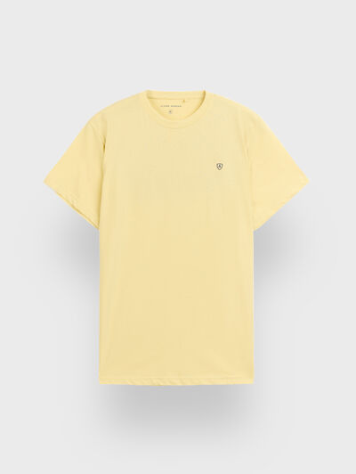 CAMISETA BASICA AMARILLO
