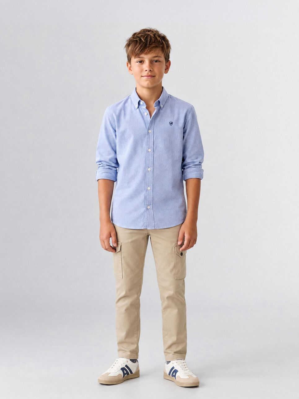 CAMISA OXFORD SOLID KIDS
