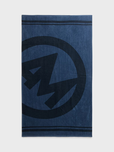 TOALLA LOGO AZUL MARINO