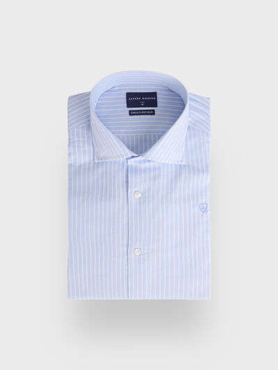CAMISA MISTER STRIPES CELESTE