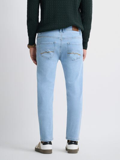 DENIM REGULAR CELESTE