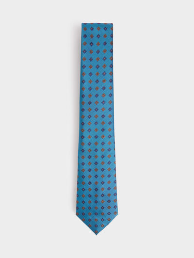 CORBATA JACQUARD MF AZUL
