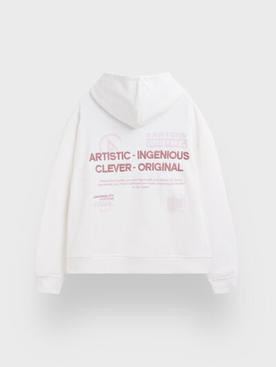 SUDADERA ARTISTIC CRUDO