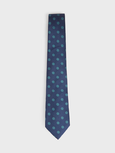 CORBATA JAQUARD MF AZUL
