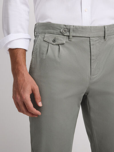 PANTALON CARROT VERDE