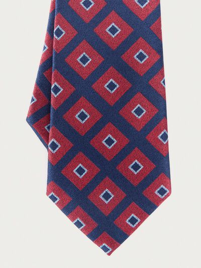 CORBATA JACQUARD MF ROJO
