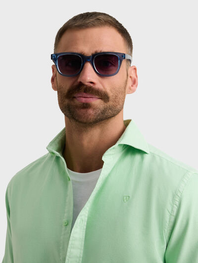 CAMISA OXFORD DYE TIE COLLAR VERDE