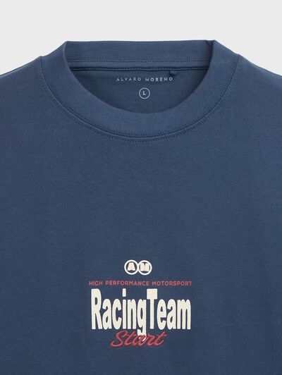 CAMISETA WIN AZUL MARINO