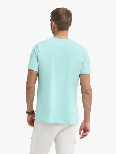 CAMISETA TRENDY TURQUESA