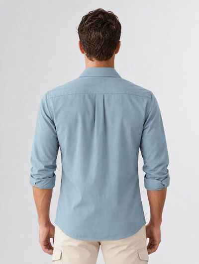 CAMISA TWILL PEACH
