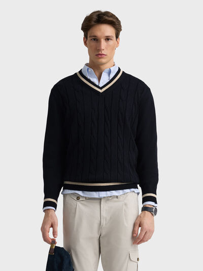 JERSEY MONACO AZUL MARINO