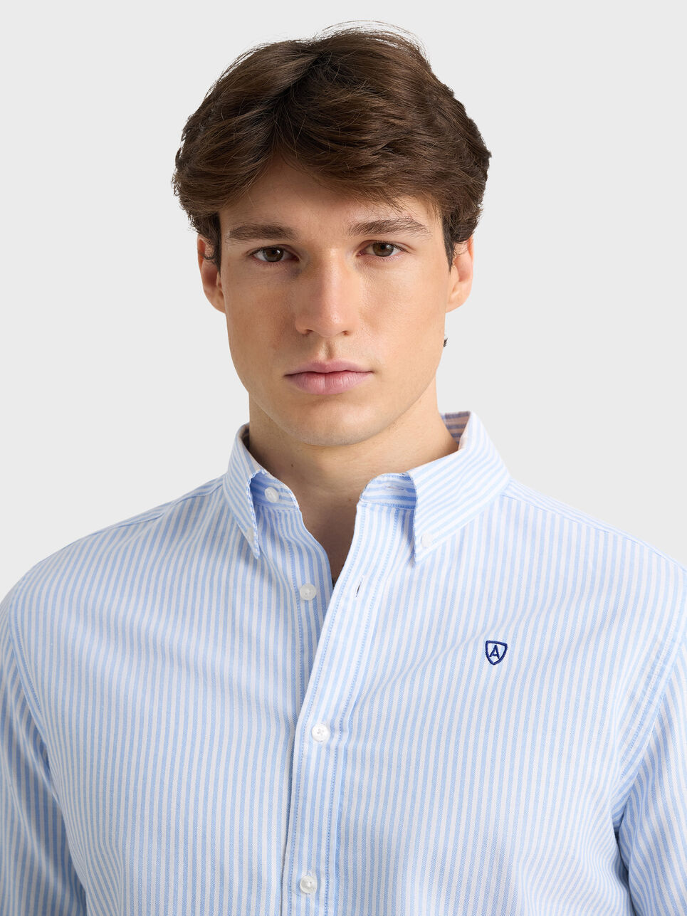 CAMISA OXFORD RAYAS