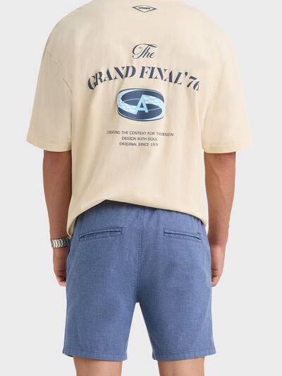 BERMUDA LINO AZUL