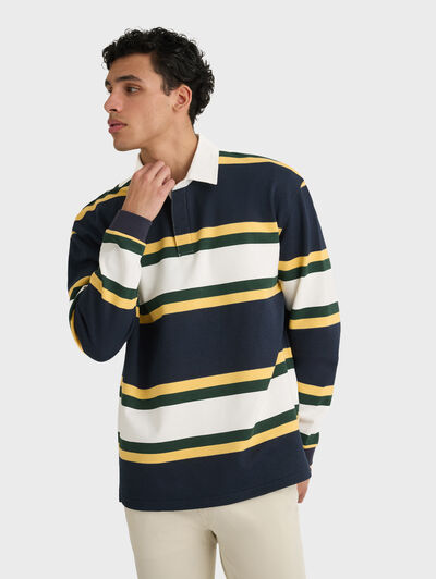 POLO CARSON AZUL MARINO