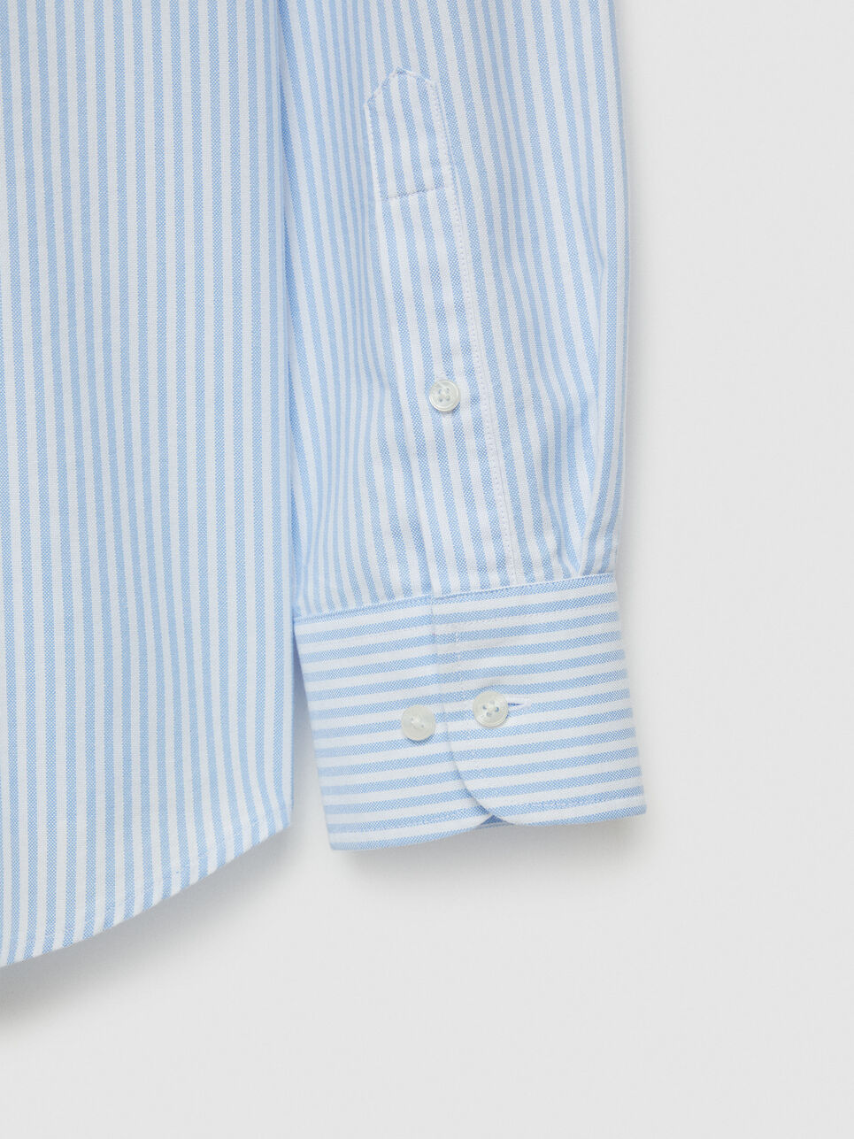 CAMISA OXFORD RAYAS BASIC