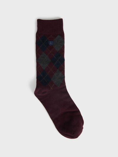 PACK CALCETINES BURDEOS