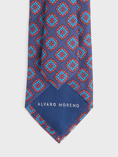 CORBATA PRINTED AZUL