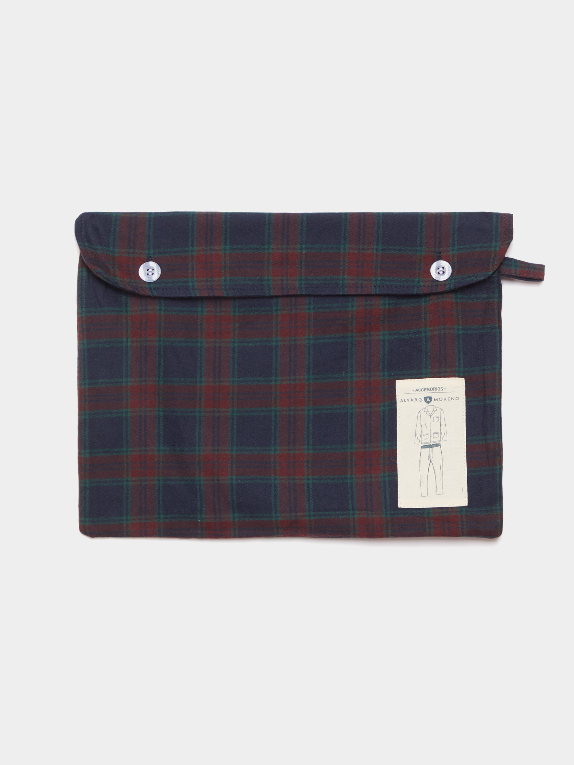 PIJAMA CAMISERO BURDEOS