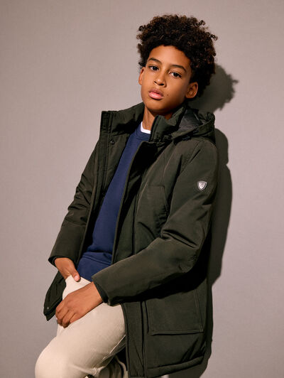 PARKA SHERMAN KIDS VERDE