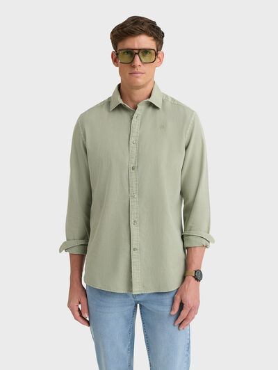 CAMISA LINO GD VERDE