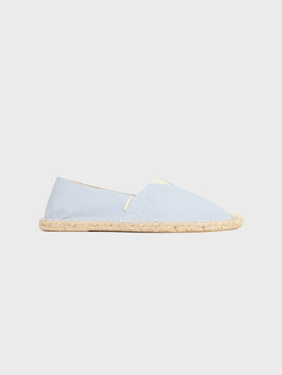 ESPADRILLES CANVAS CELESTE