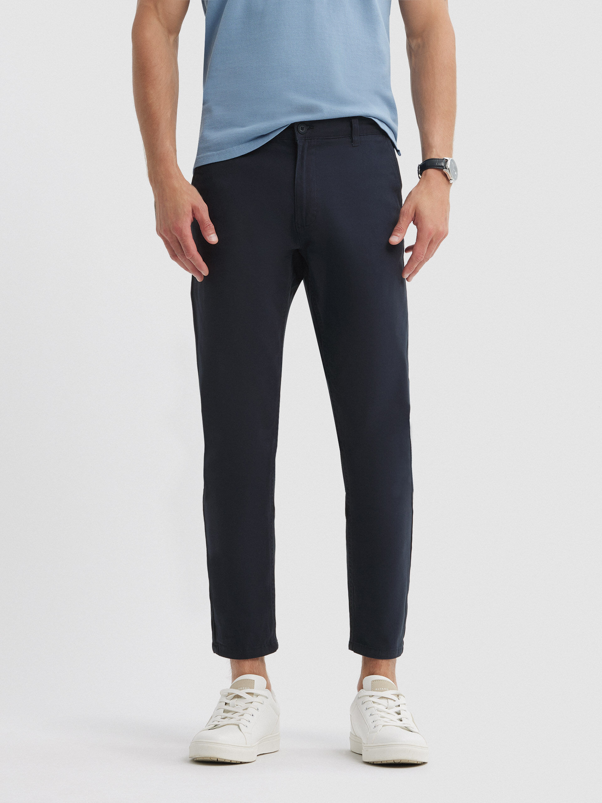 PANTALON CHINO COMFORT AZUL MARINO