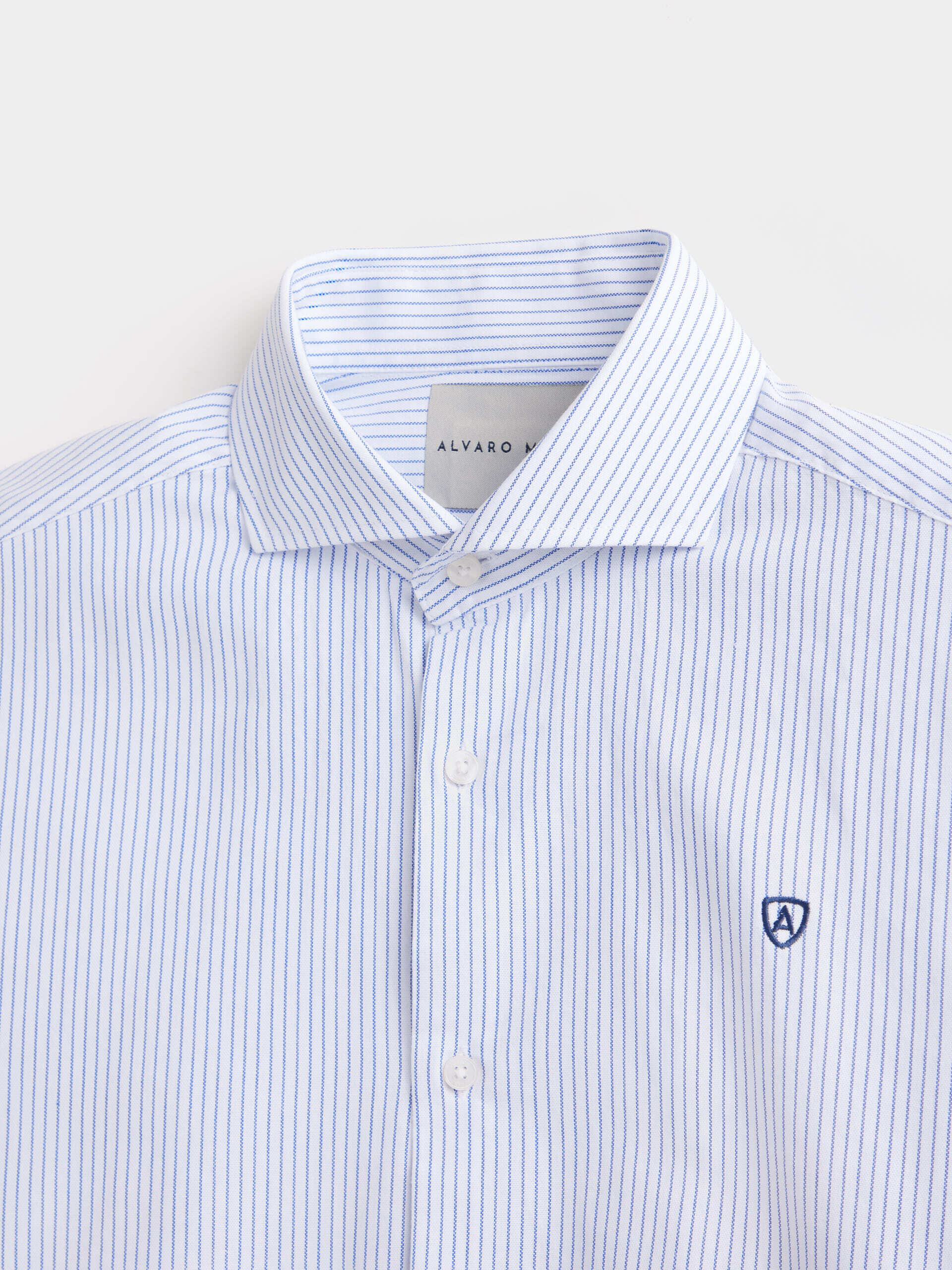 CAMISA P. POINT RAYAS AZUL