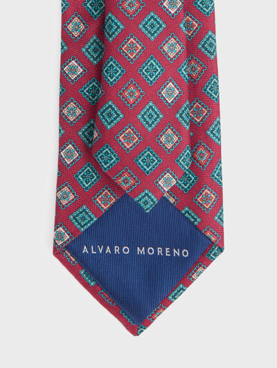 CORBATA PRINTED FUCSIA