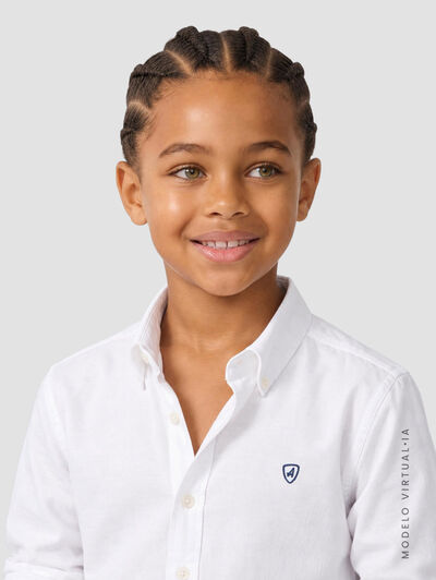 CAMISA OXFORD SOLID KIDS