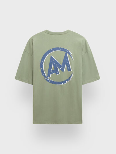 CAMISETA CASUAL VERDE