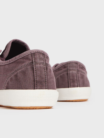 ZAPATILLAS CANVAS VIOLETA
