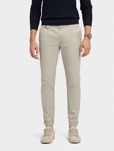PANTALON CARROT BEIGE