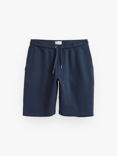 BERMUDA PUNTO AZUL MARINO