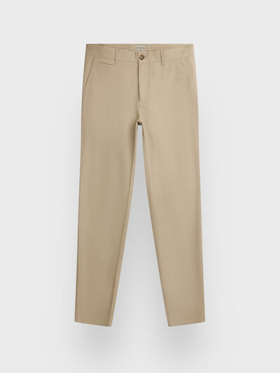 PANTALON OBLIQUE BEIGE