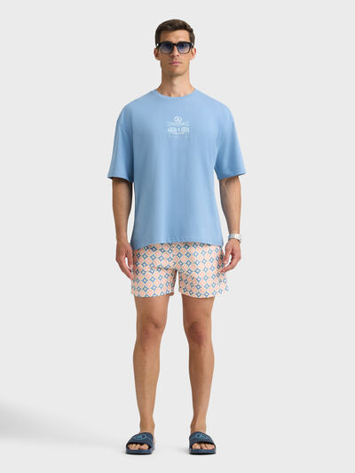 CAMISETA BAREFOOT AZUL