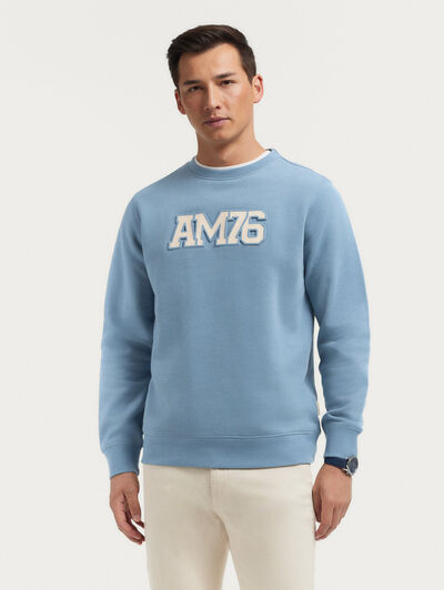 SUDADERA OFFICIAL AZUL