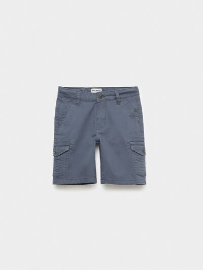 BERMUDA CARGO KIDS AZUL MARINO