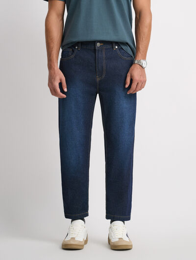 DENIM RELAXED FIT AZUL MARINO