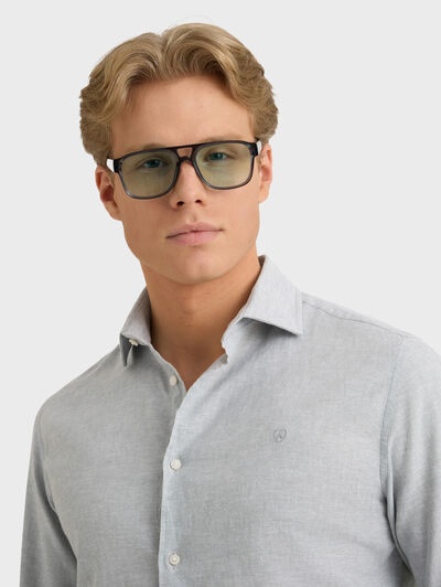 CAMISA LINO ALEX VERDE