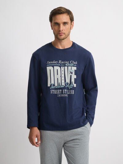 PIJAMA DRIVE AZUL MARINO