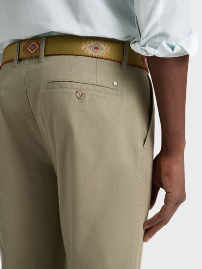 PANTALON OBLIQUE VERDE