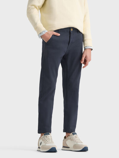 PANTALON CHINO KIDS AZUL MARINO